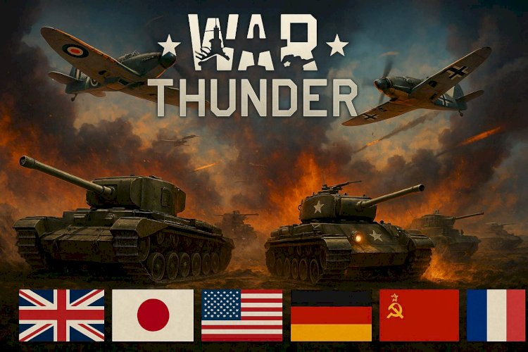 war thunder qual nação escolher?